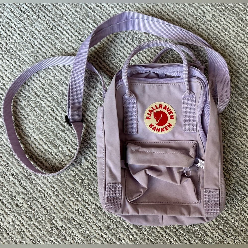 Fjallraven Kanken Mini Crossbody | Lavender Purple